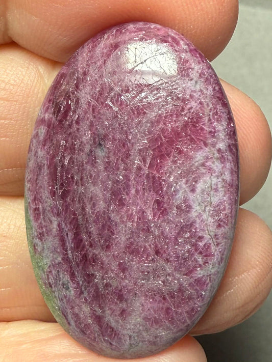 Oval 34x22mm Indian Ruby Cabochon 31