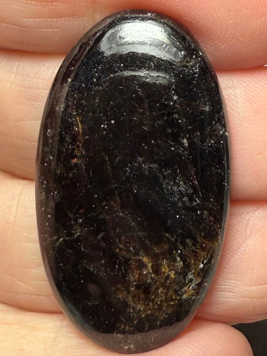 Oval 38x22mm Indian Garnet Cabochon 17
