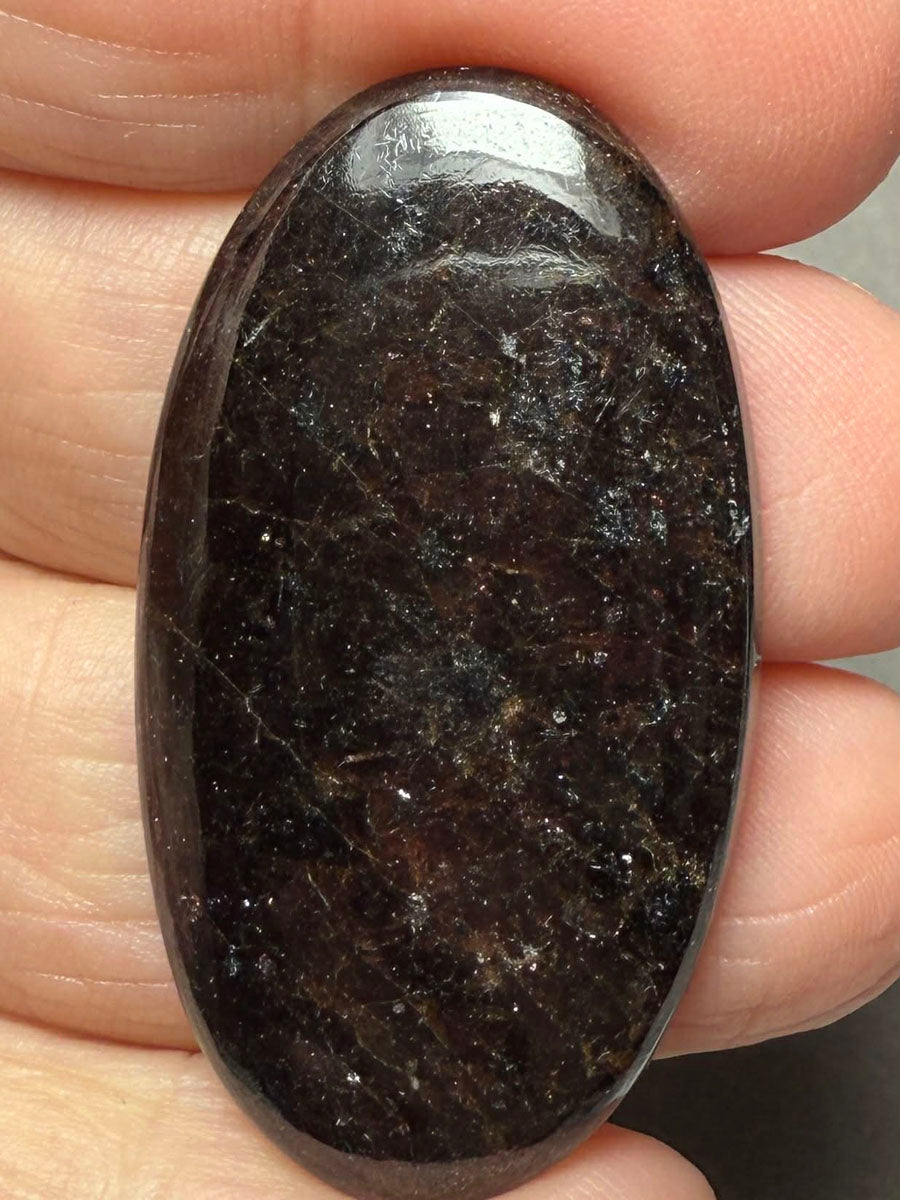 Oval 43x24mm Indian Garnet Cabochon 23