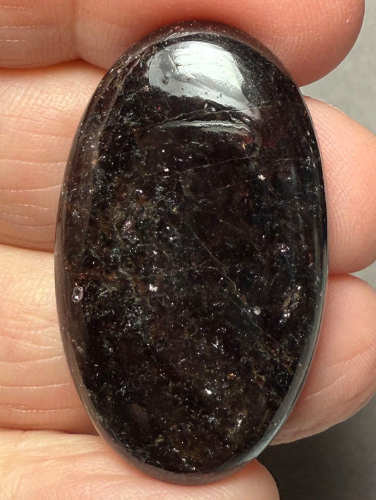 Oval 37x22mm Indian Garnet Cabochon 30