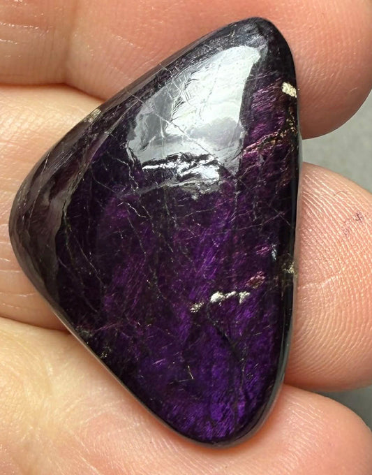 Freeform 29x21mm Purpurite Cabochon 38