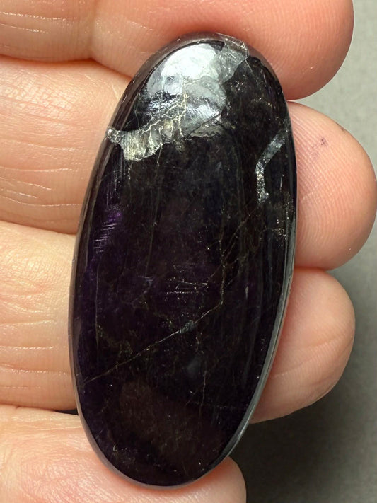 Oval 39x19mm Purpurite Cabochon 41