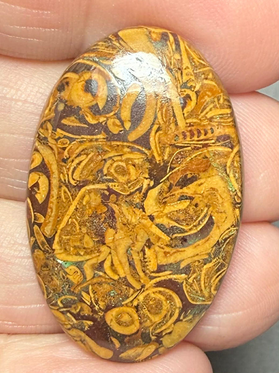 Oval 35x22mm Mariam Jasper Cabochon 31