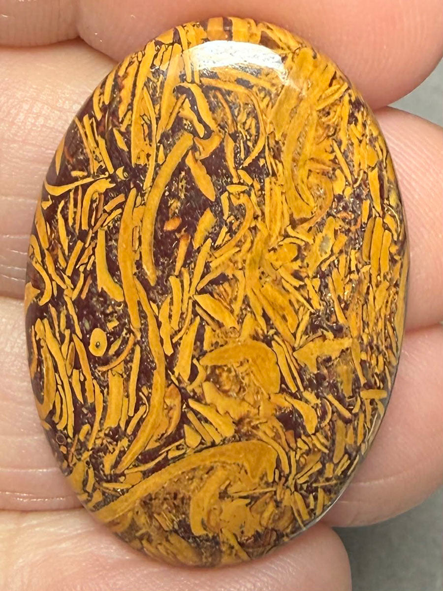 Oval 35x24mm Mariam Jasper Cabochon 34