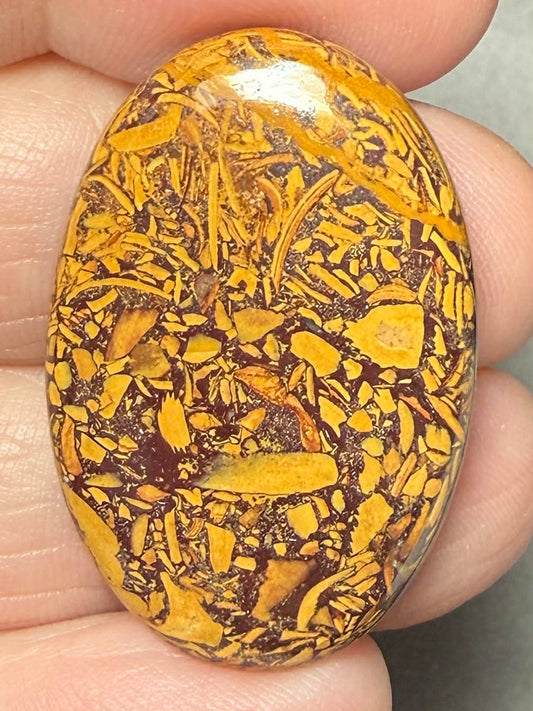 Oval 34x22mm Mariam Jasper Cabochon 48
