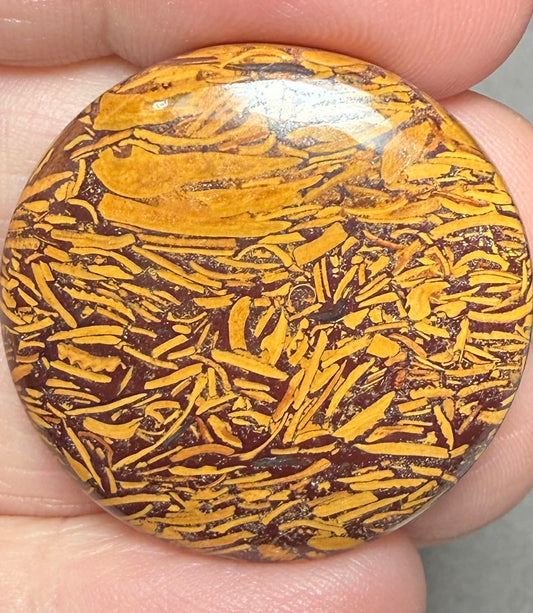 Round 30x30mm Mariam Jasper Cabochon 51