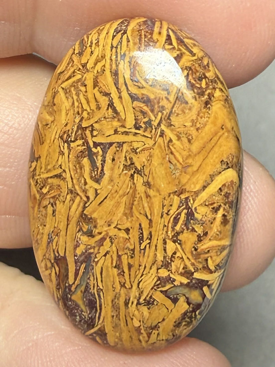 Oval 31x20mm Mariam Jasper Cabochon 52