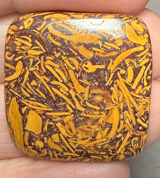 Rectangle 26x25mm Mariam Jasper Cabochon 54