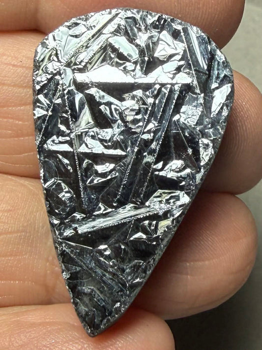 Teardrop 34x21mm Silicon Cabochon 33