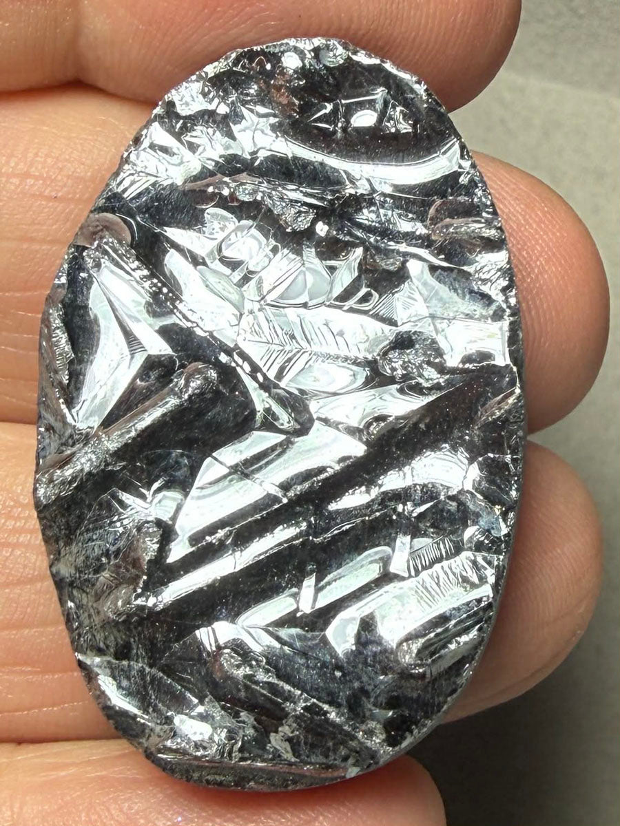 Oval 37x24mm Silicon Cabochon 39