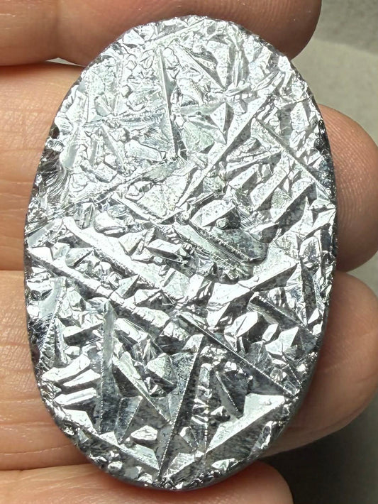 Oval 38x25mm Silicon Cabochon 46