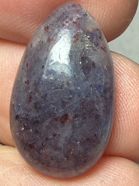 Teardrop 22x13mm Iolite Cabochon 18
