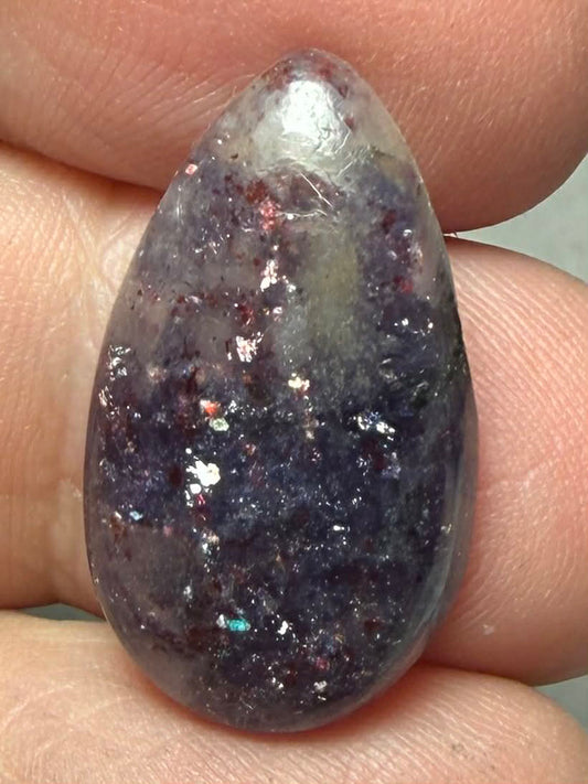 Teardrop 24x13mm Iolite Cabochon 25