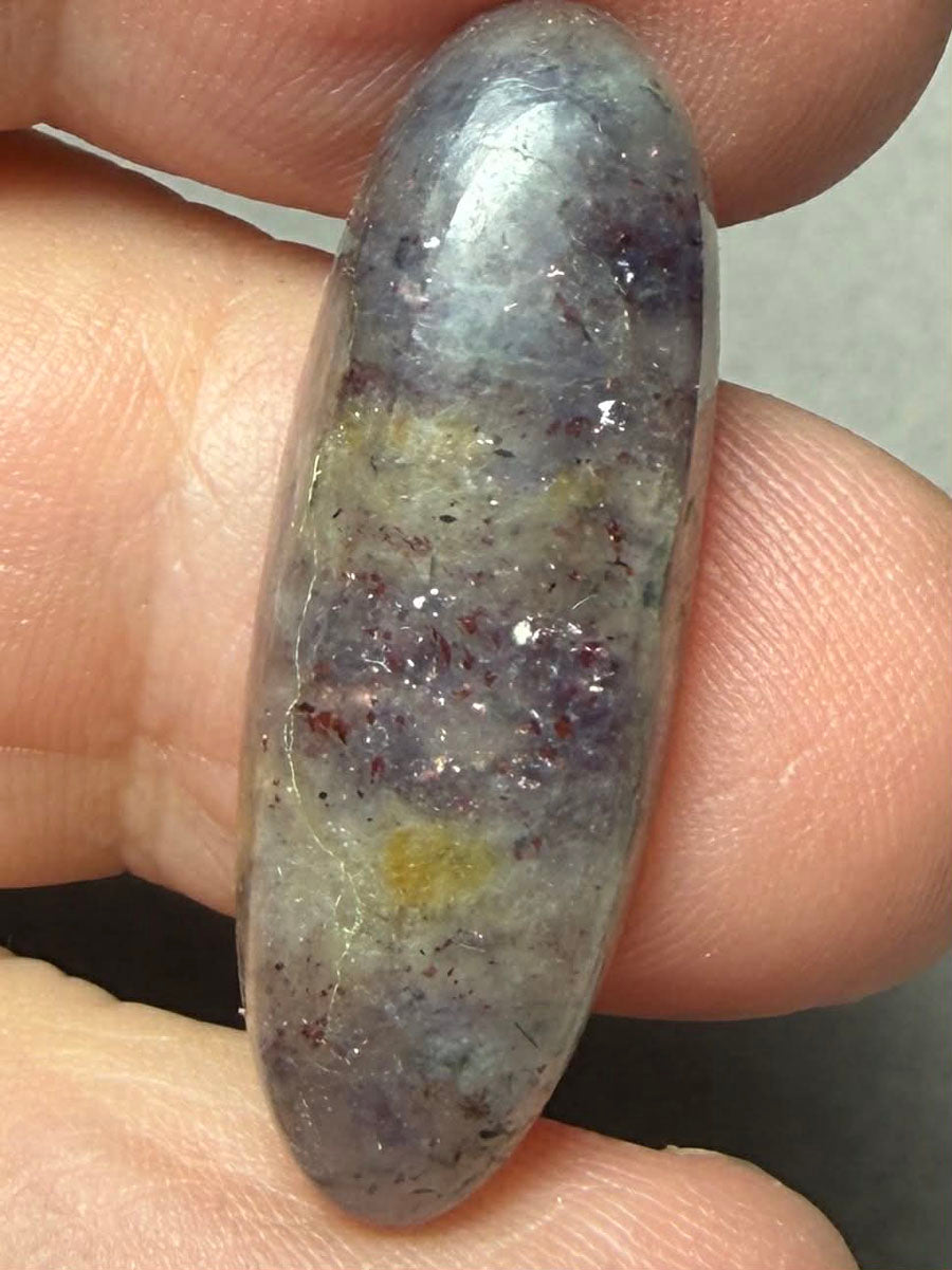 Oval 30x10mm Iolite Cabochon 37