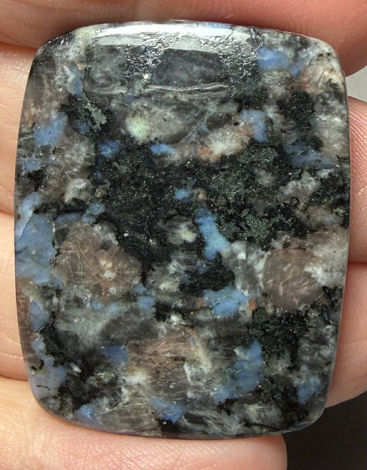 Rectangle 36x29mm Llanite Cabochon 26