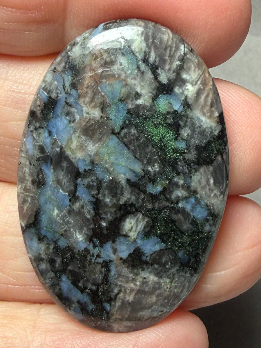 Oval 40x26mm Llanite Cabochon 32