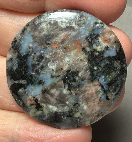 Round 34x34mm Llanite Cabochon 34