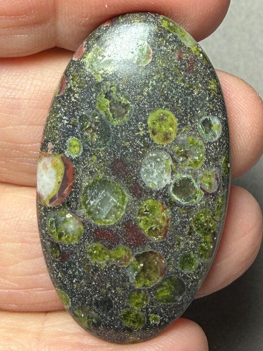 Oval 43x25mm Epidote Cabochon 41