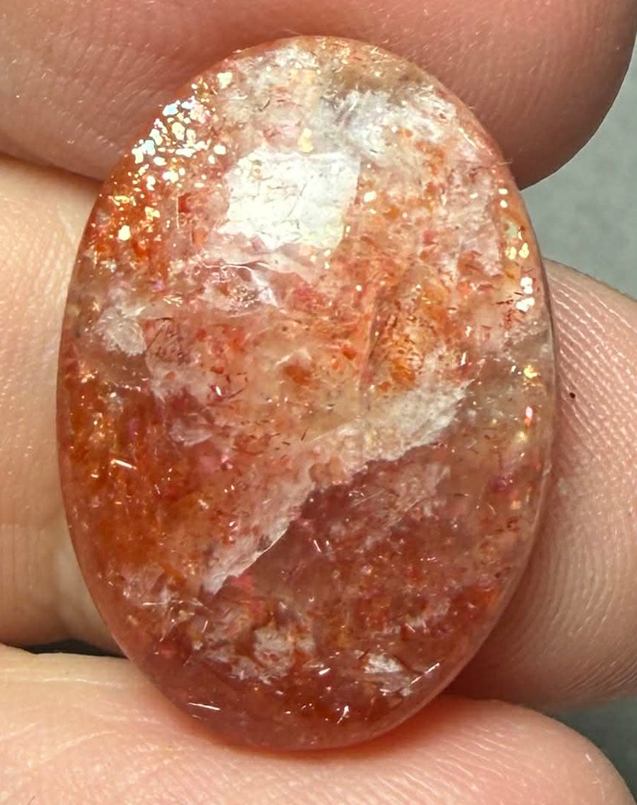 Oval 23x16mm Sunstone Cabochon 23