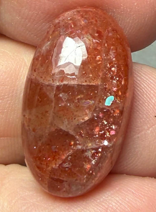 Oval 24x14mm Sunstone Cabochon 28