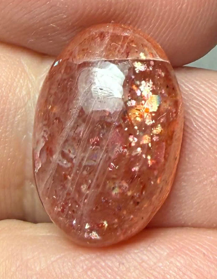 Oval 18x12mm Sunstone Cabochon 30