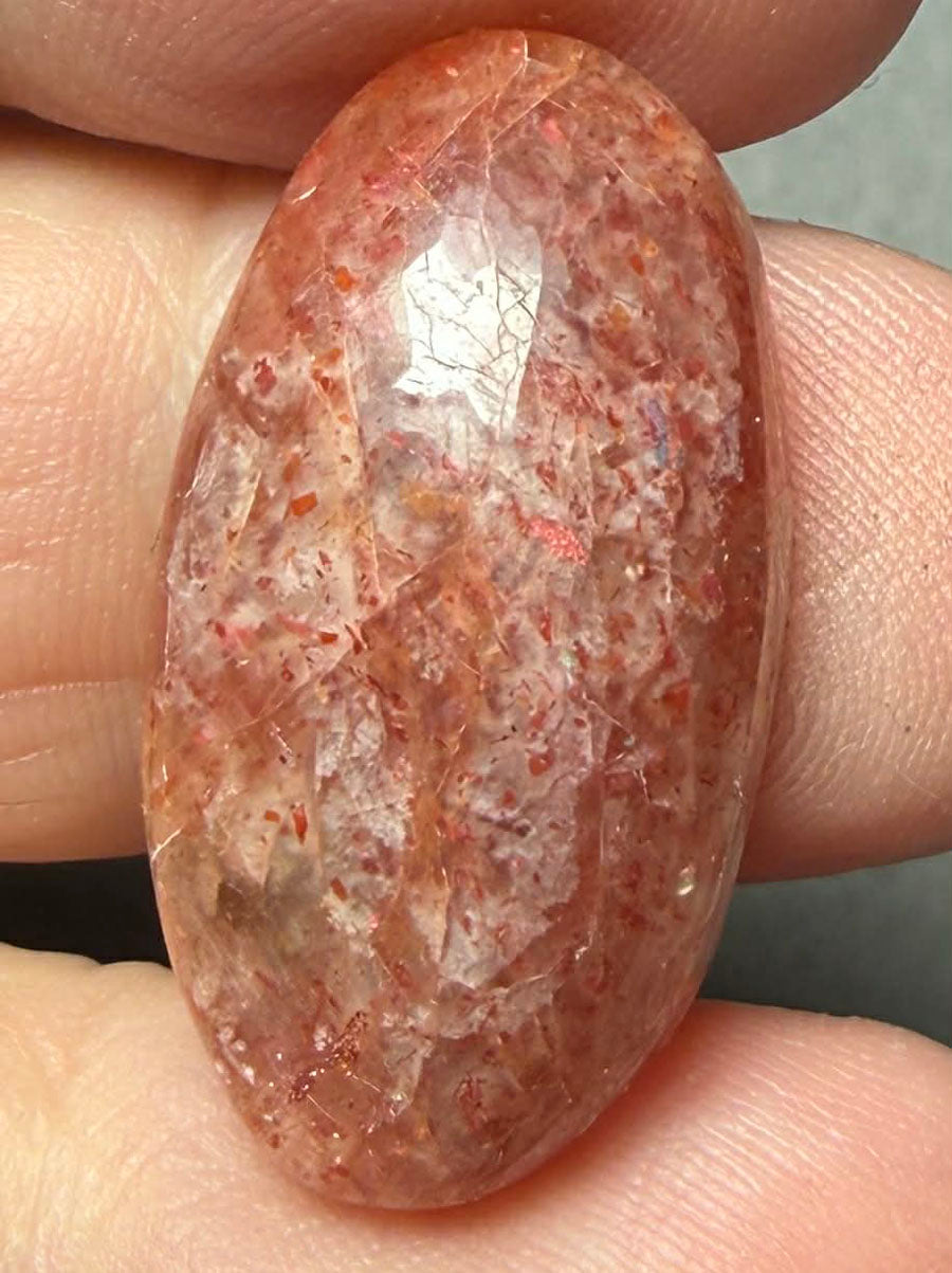 Oval 27x15mm Sunstone Cabochon 31