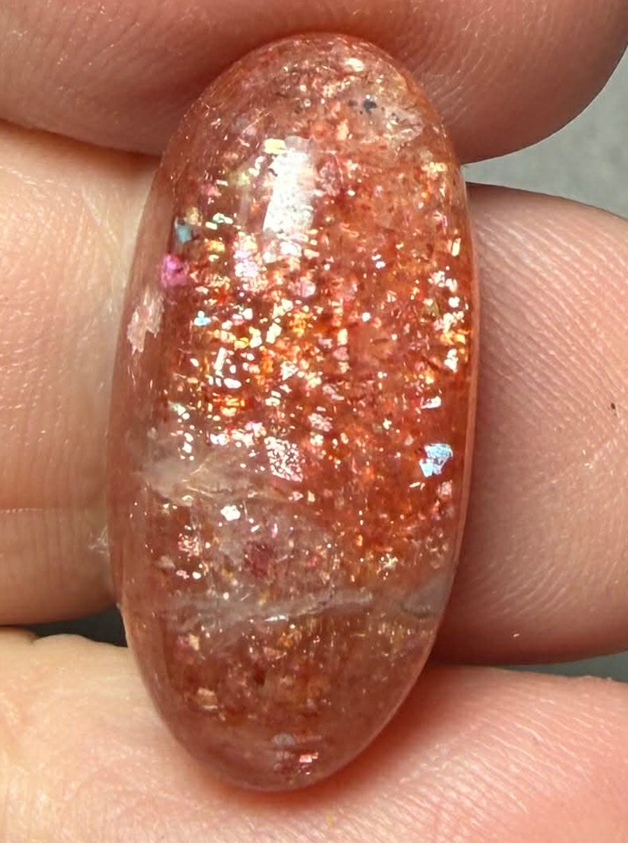 Oval 24x12mm Sunstone Cabochon 42