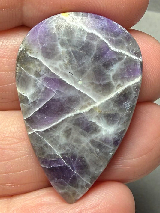 Teardrop 34x22mm Morado Opal Cabochon 58