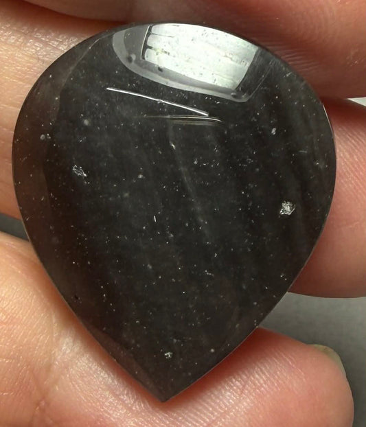 Teardrop 28x24mm Agni Manitite Cabochon 10