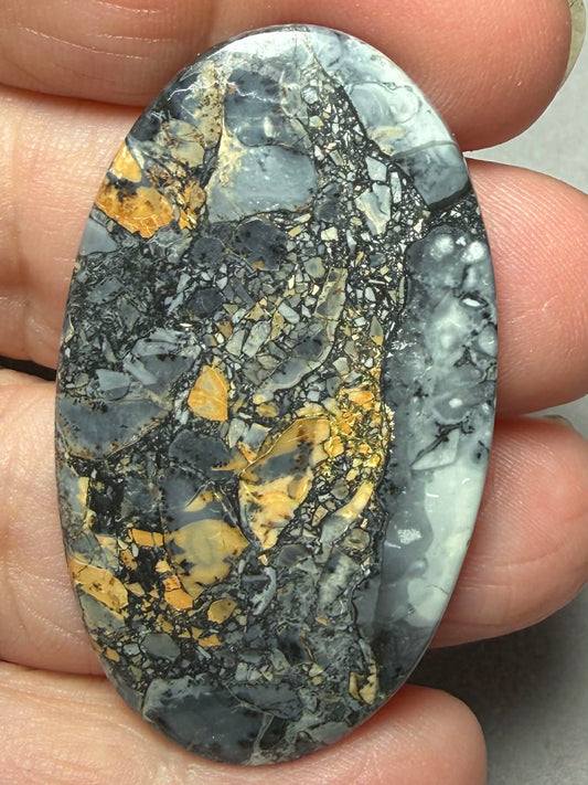 Oval 48x28mm Maligano Jasper Cabochon 53