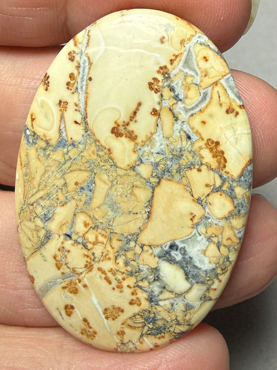 Oval 44x30mm Maligano Jasper Cabochon 57