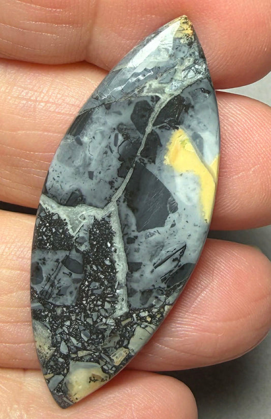 Marquise 48x19mm Maligano Jasper Cabochon 58