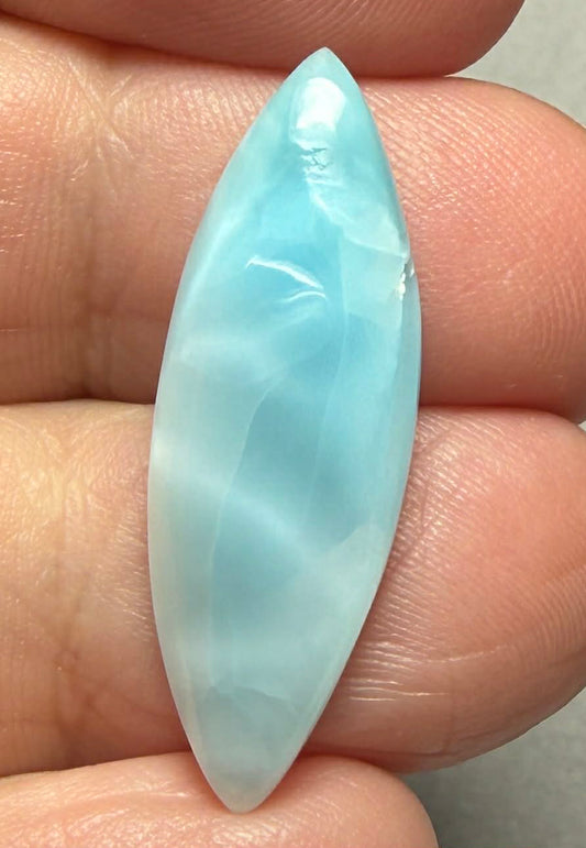 Marquise 30x10mm Larimar Cabochon 67