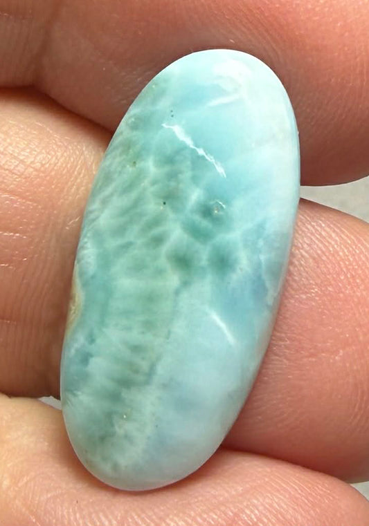 Oval 26x12mm Larimar Cabochon 78