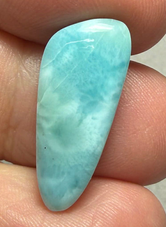 Freeform 24x10mm Larimar Cabochon 82
