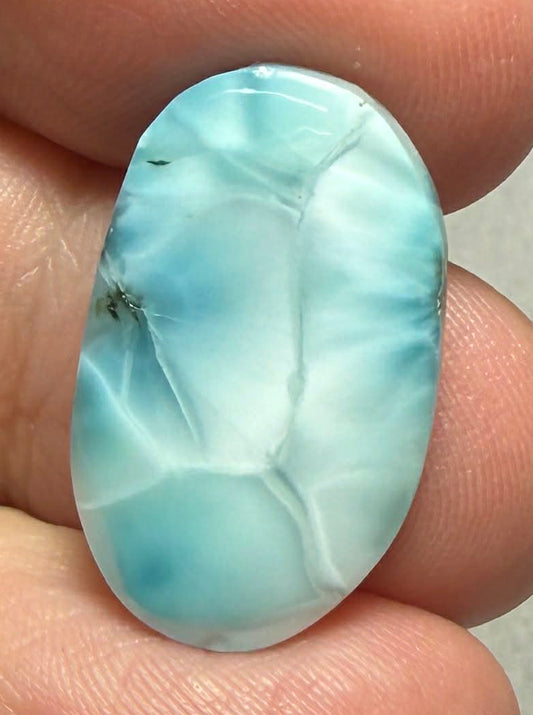 Oval 23x14mm Larimar Cabochon 85