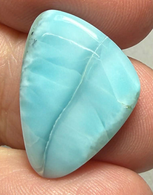 Freeform 22x15mm Larimar Cabochon 89