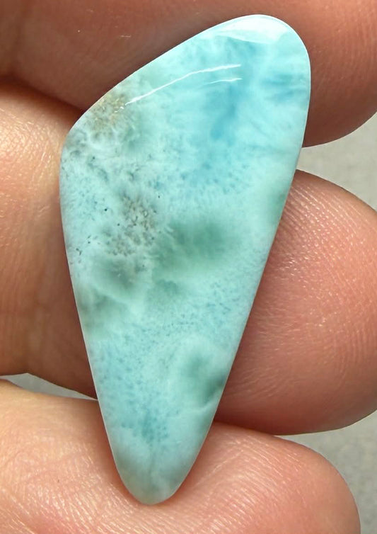 Freeform 28x13mm Larimar Cabochon 91