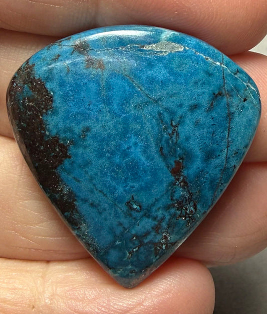 Teardrop 33x31mm Shattuckite Cabochon 72