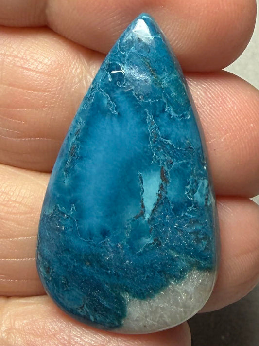 Teardrop 35x20mm Shattuckite Cabochon 77