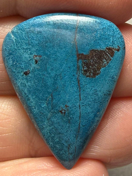 Teardrop 29x23mm Shattuckite Cabochon 95