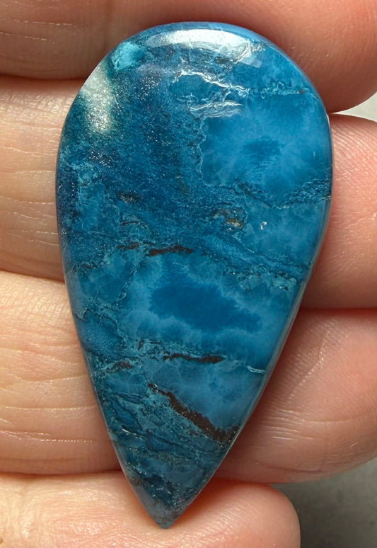 Teardrop 39x21mm Shattuckite Cabochon 96