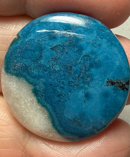 Round 28x28mm Shattuckite Cabochon 99