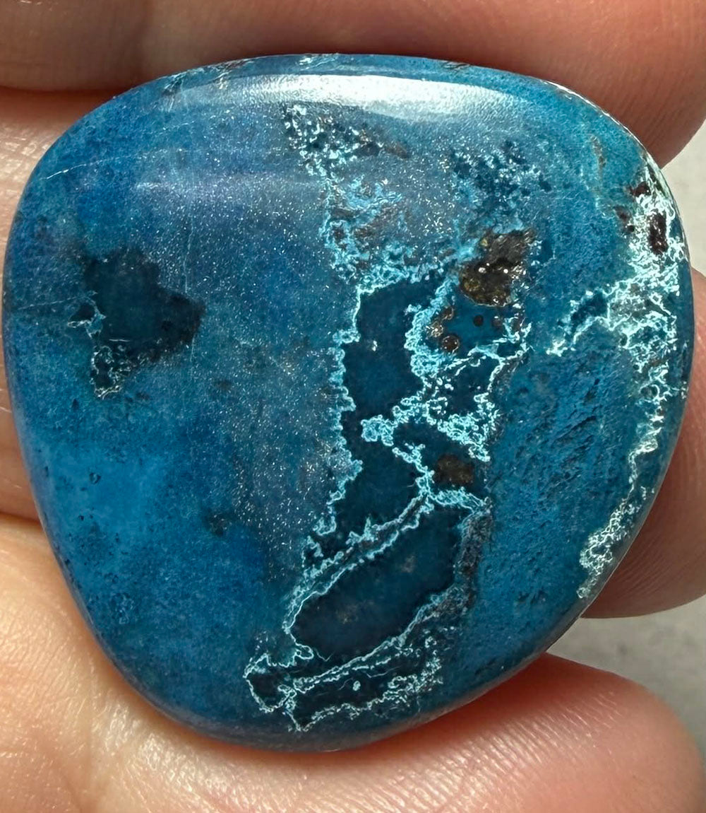 Teardrop 27x29mm Shattuckite Cabochon 100
