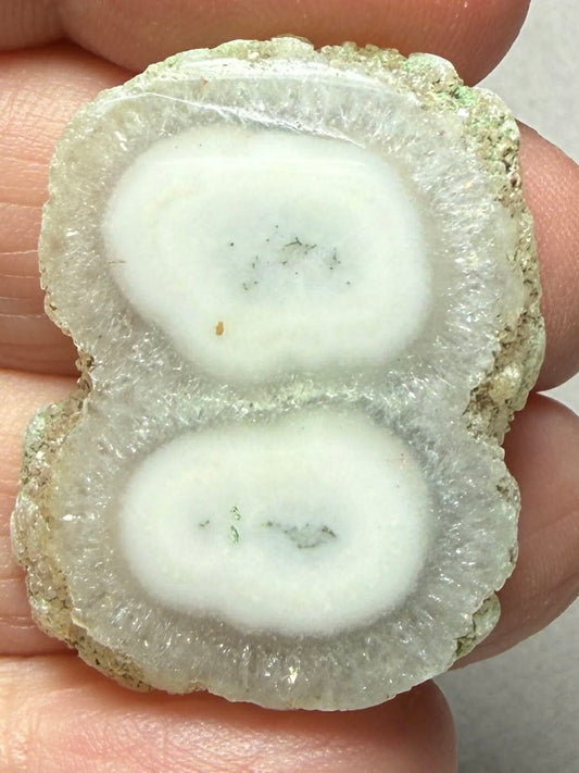 Freeform 34x25mm Natural Solar Quartz Slice 50
