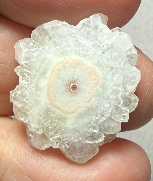 Freeform 24x22mm Natural Solar Quartz Slice 62