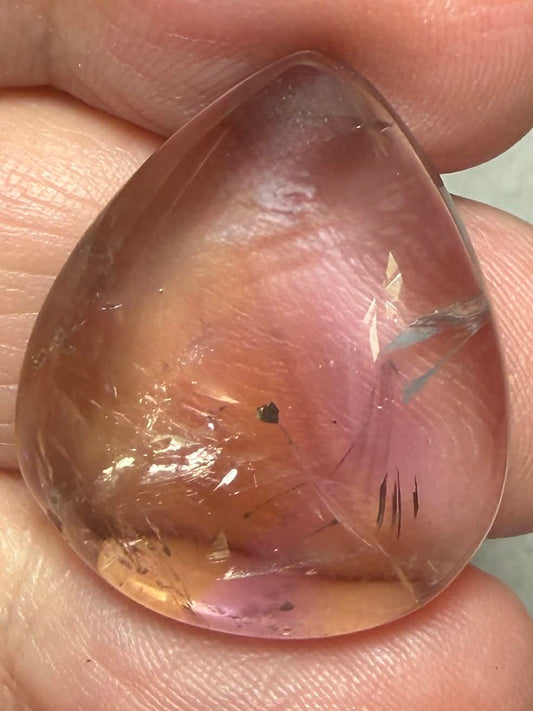 Teardrop 26x22mm Ametrine Cabochon 26