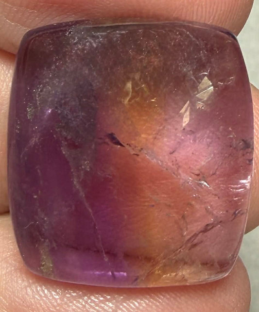 Rectangle 27x25mm Ametrine Cabochon 44