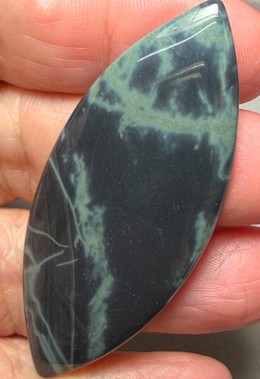 Marquise 61x25mm Cobweb Jasper Cabochon 30