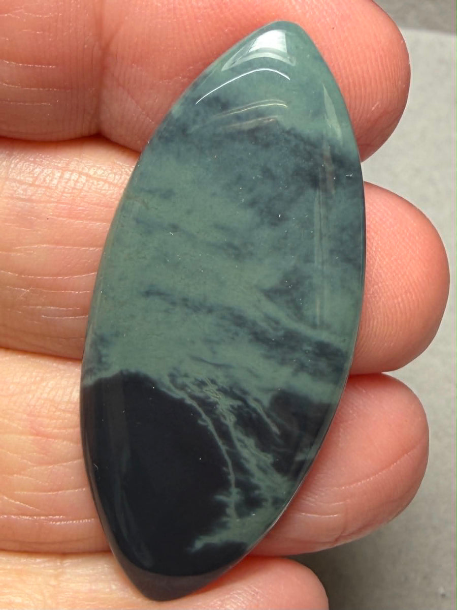 Marquise 46x20mm Cobweb Jasper Cabochon 37